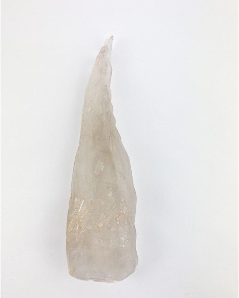 Pedra Quartzo Cristal Formação Natural Biterminado 468 gramas