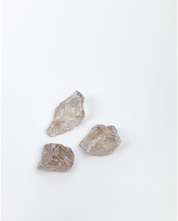 Pedra Quartzo Fumê bruto 9 a 12 gramas