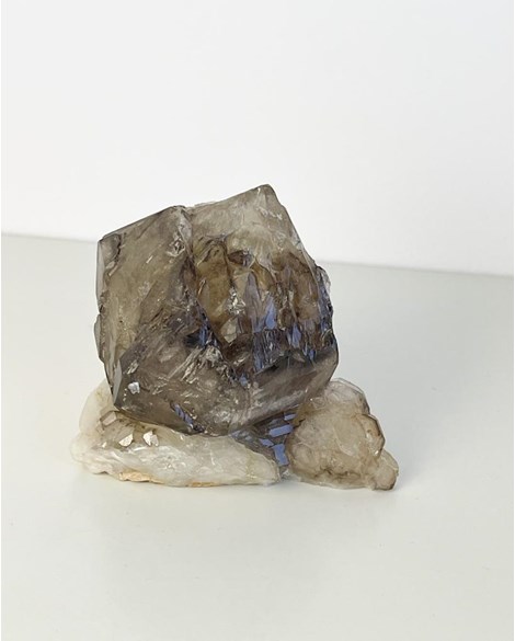 Pedra Quartzo Fumê Jacaré 409 gramas aprox.