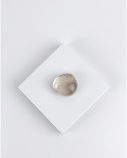 Pedra Quartzo Fumê rolado 15 a 19 gramas