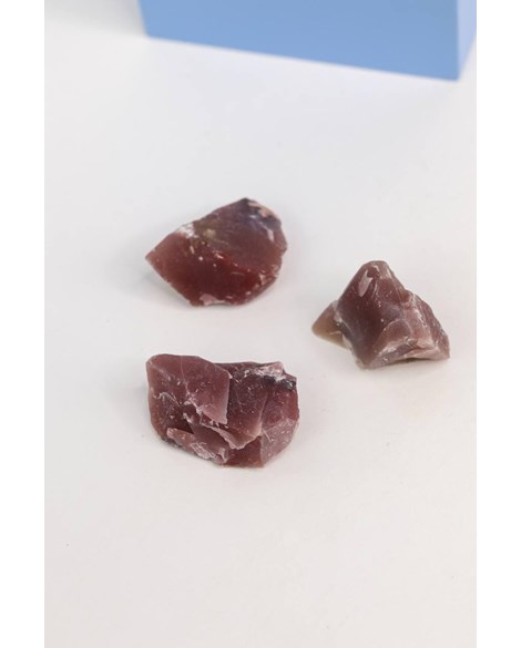 Pedra Quartzo Morango Bruto 15 a 24 gramas