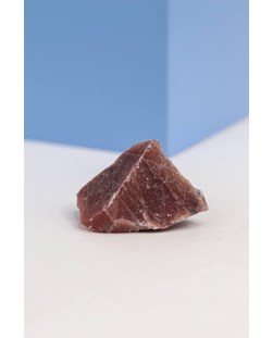 Pedra Quartzo Morango Bruto 25 a 34 gramas