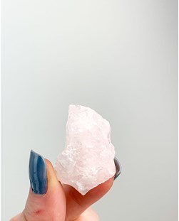 Pedra Quartzo rosa bruto 20 a 25 gramas