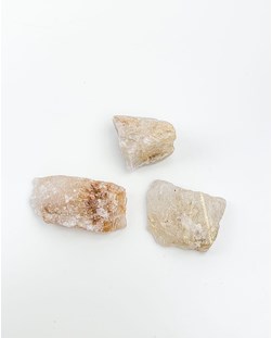 Pedra Quartzo rutilado bruto 30 a 38 gramas