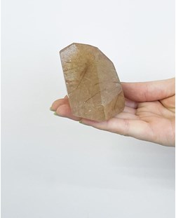 Pedra Quartzo Rutilado Forma Livre 252 gramas aprox.