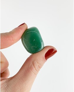 Pedra Quartzo verde rolado 14 a 30 gramas