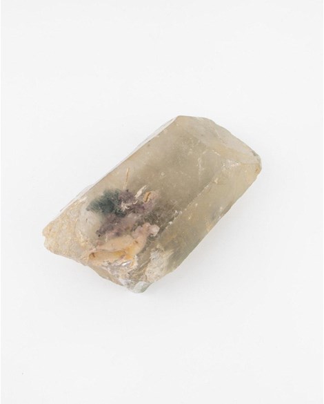 Pedra Quartzo Xamã com Clorita Bruta 354 gramas