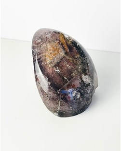 Pedra Quartzo Xamã com Lodolita Forma Livre 590 gramas