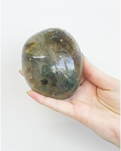 Pedra Quartzo Xamã Forma Polida 460 gramas aprox.
