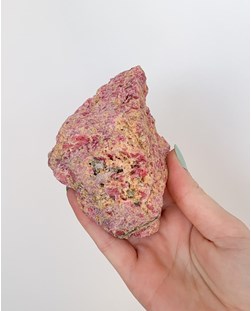 Pedra Rodonita Bruta 550 gramas