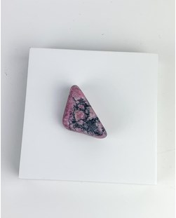 Pedra Rodonita rolada 16 a 21 gramas