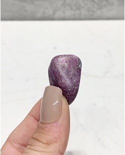 Pedra Rubi rolado 15 a 18 gramas
