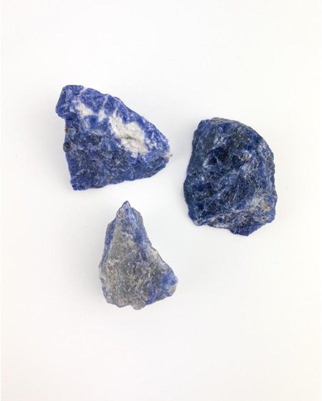 Pedra Sodalita bruta 21 a 38 gramas