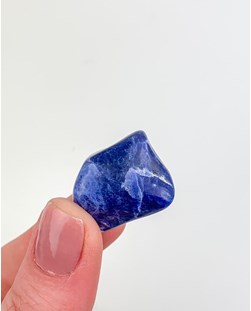 Pedra Sodalita rolada 4 a 13 gramas