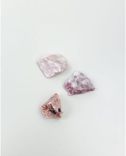 Pedra Tulita rosa bruta6 a 8 gramas