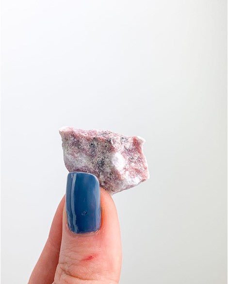 Pedra Tulita rosa bruta6 a 8 gramas