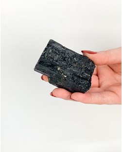 Pedra Turmalina Negra Bruta 250 a 285 gramas