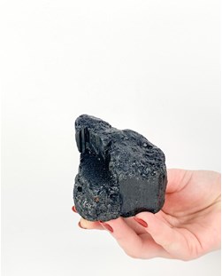 Pedra Turmalina Preta Bruta 350 a 450 gramas aprox.