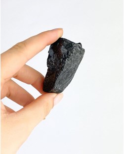 Pedra Turmalina preta bruta (Schorlina) 50 a 99 gramas