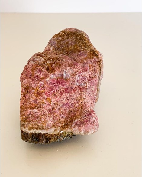 Pedra Turmalina Rubelita bruta 506 gramas