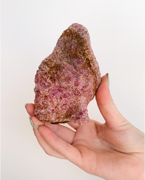 Pedra Turmalina Rubelita bruta 506 gramas