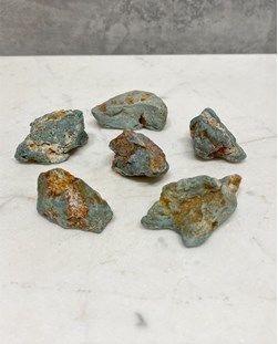 Pedra Turquesa natural bruta 30 a 35 gramas