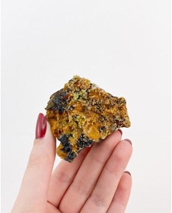 Pedra Wulfenita Bruta Coleção 85 gramas