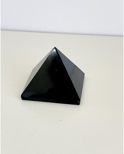 Pirâmide Obsidiana Preta 163 gramas aprox.