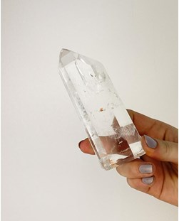 Ponta Cristal de Quartzo Polido 187 gramas aprox.