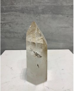 Ponta Cristal de Quartzo polido-589 gramas