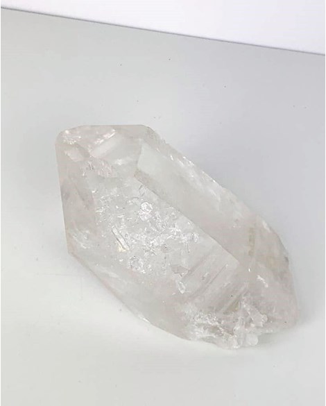 Ponta Cristal de Quartzo Semi Polida Lemurian 1,0 Kg