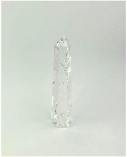 Ponta Polida Cristal de Quartzo Arco Íris 243 gramas